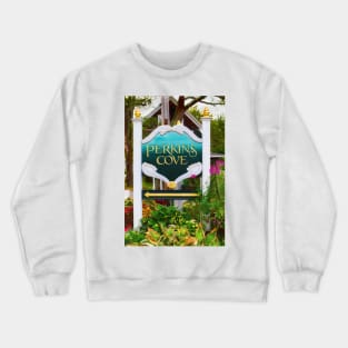 Perkins Cove Sign Crewneck Sweatshirt